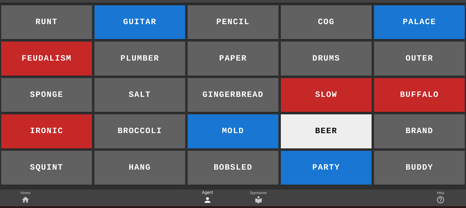 Codenames Board Game Online