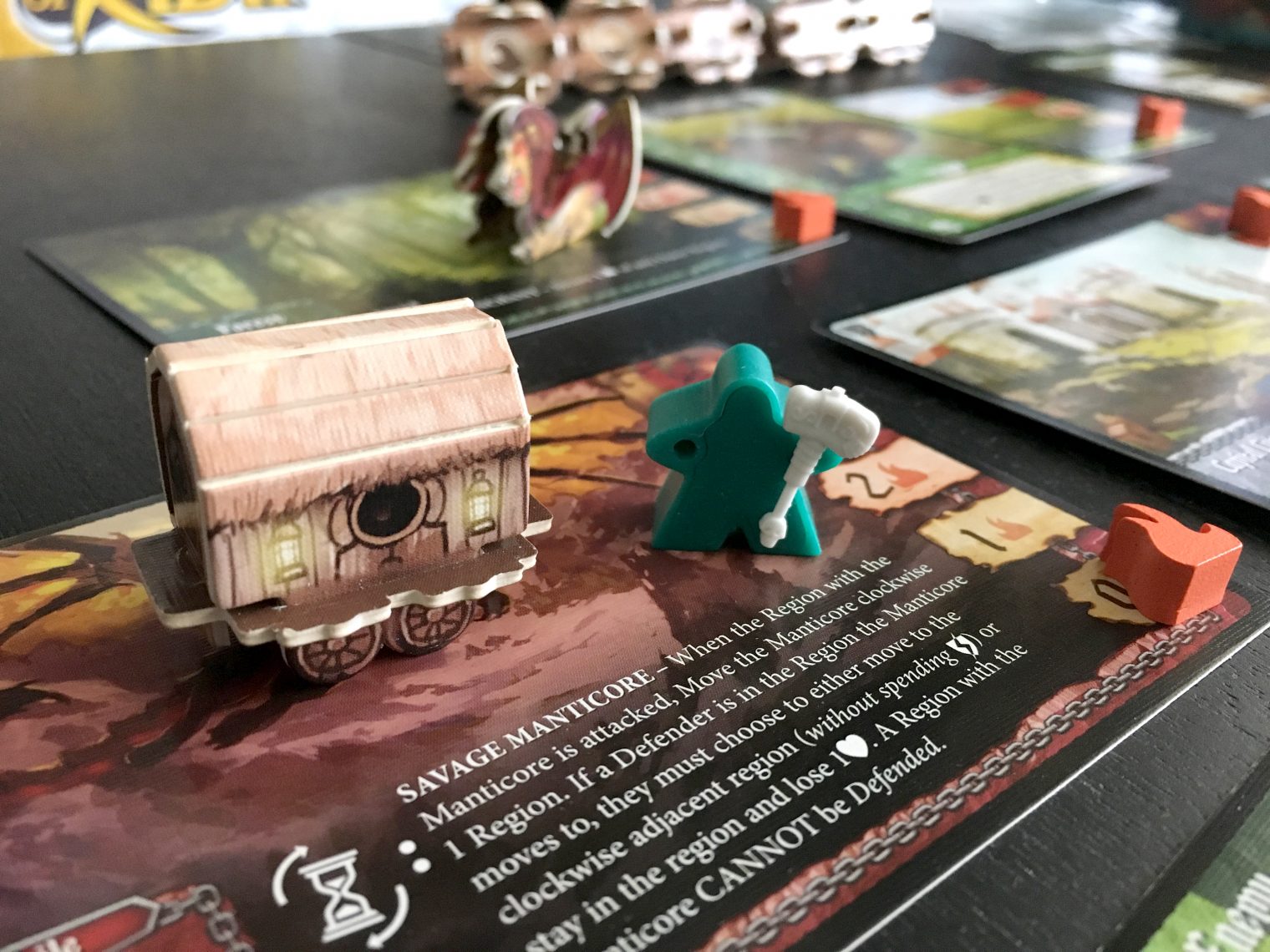 TINY EPIC DEFENDERS, 2nd EDITION or: RETURN OF THE MINI-KING » The Daily  Worker Placement