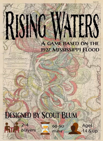 Picture of box cover for Rising Waters game