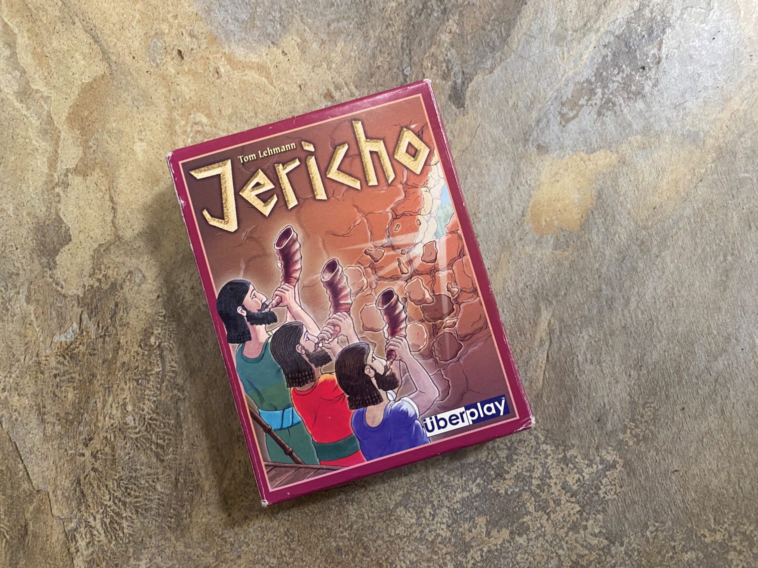 Box art of Jericho card game, Uberplay edition.