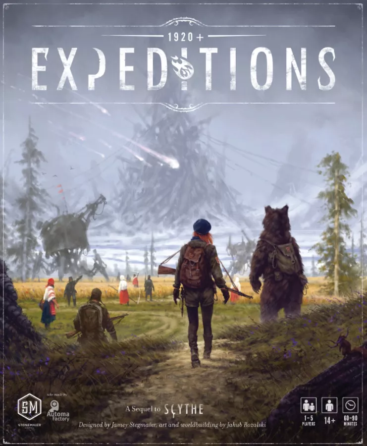 Box cover art for Scythe: Expeditions